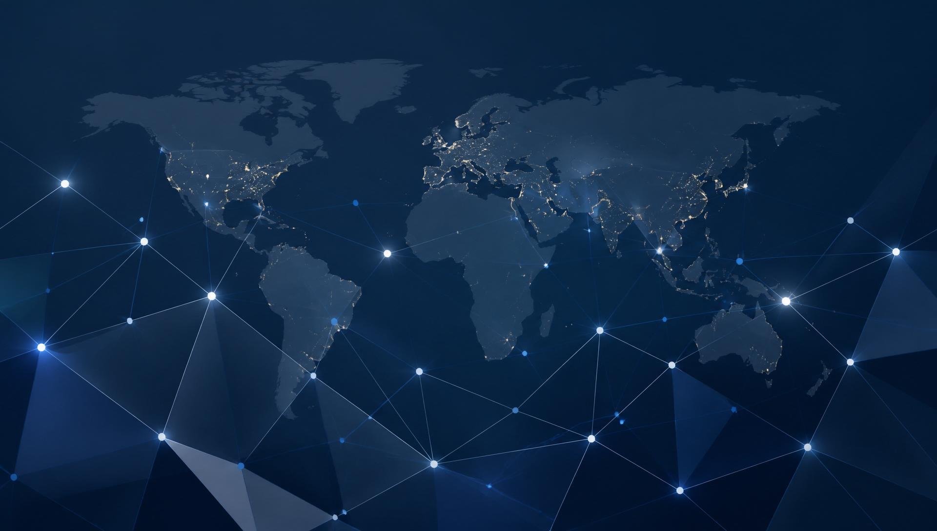 Global network representing DJ Worldwide Partners' worldwide reach
